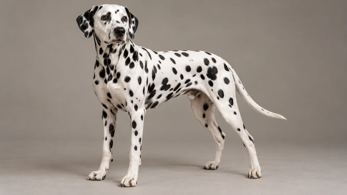 Dalmaçyalı köpek — siyah benekli (klasik) renk
